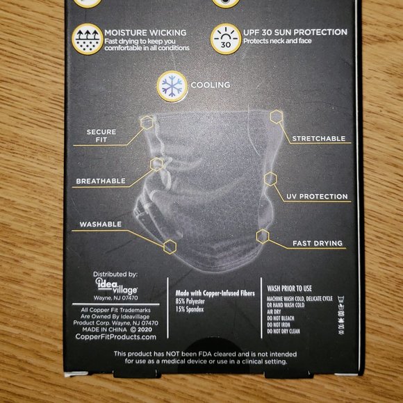 New Copper Fit GuardWell Face Protector, mask. - Picture 8 of 9